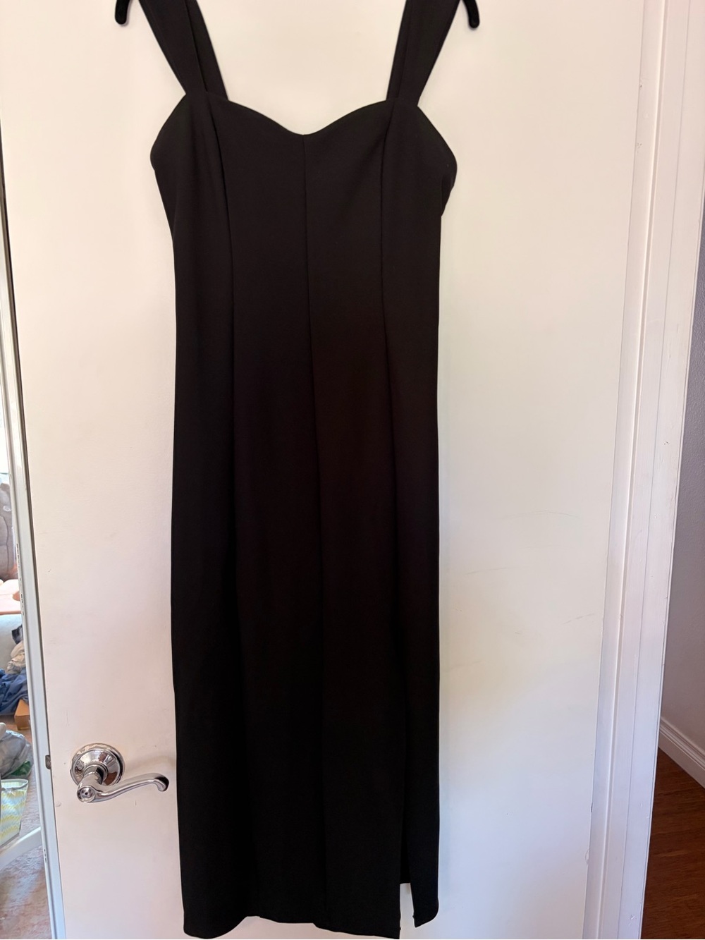 Abercrombie & Fitch Wedding Guest Black Midi Dress